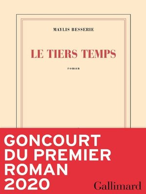cover image of Le tiers temps